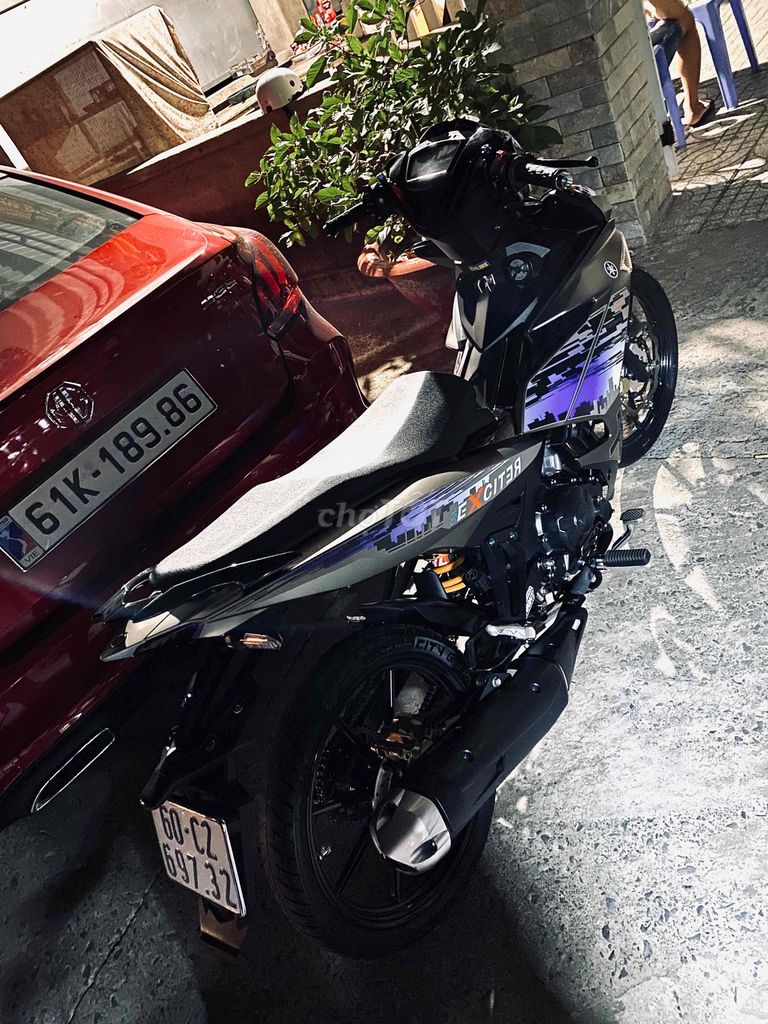 Yamaha Exciter Đen Đã sử dụng. Mua bán Xe máy tại Thành phố Dĩ An Bình Dương được đăng bởi Nguyễn Tiến Đạt hình 2