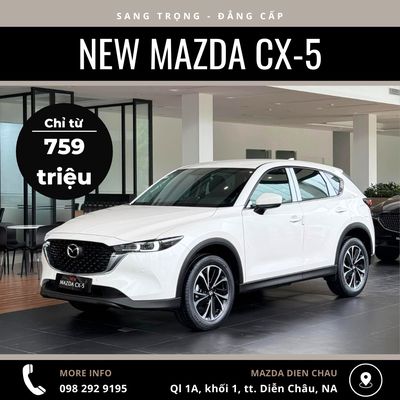 Nghệ An - New Mazda CX5 giá tốt chỉ từ 759 triệu