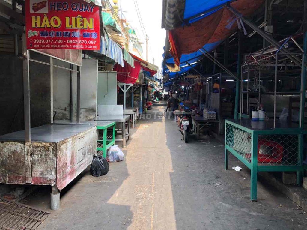 bán nhà 2 lầu mới mặt tiền chợ An Hoà đường Trần Việt Châu dt 4.25x36