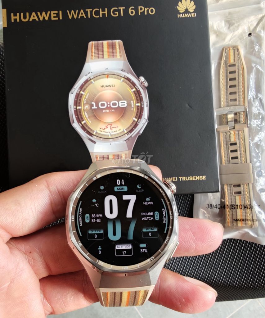 Huawei Watch GT 6 Pro Nâu bh 30/04/2027. Mua bán Thiết bị đeo thông minh tại Huyện Hóc Môn Tp Hồ Chí Minh được đăng bởi khang hình 1