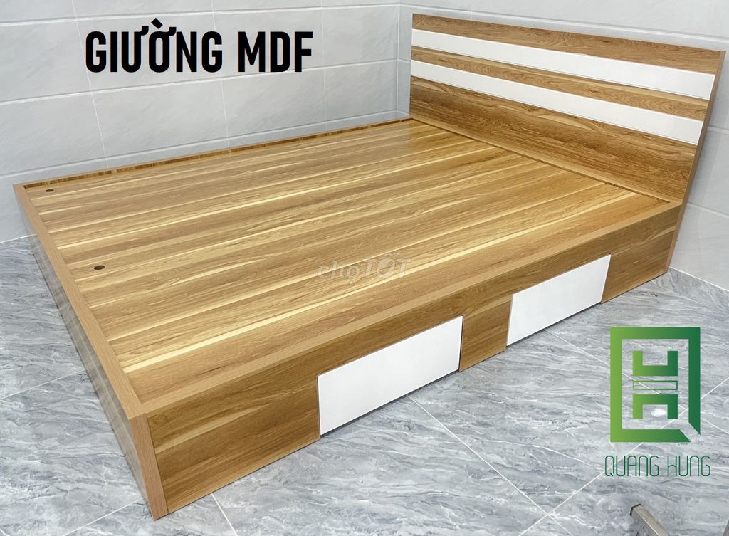 GIƯỜNG MDF-GIƯỜNG MDF=GIƯỜNG MDF=GIƯỜNG MDF$GIƯỜNG. Mua bán Giường, chăn ga gối nệm tại Thành phố Thủ Đức Tp Hồ Chí Minh được đăng bởi NỘI THẤT NHÀ XINH hình 1