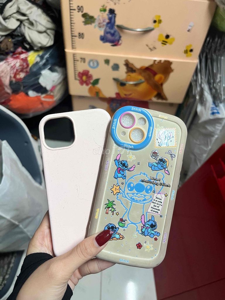 Ốp lưng iPhone 13 Silicon Hồng nhạt. Mua bán Phụ kiện (Màn hình, Chuột...) tại Quận 6 Tp Hồ Chí Minh được đăng bởi Tư Như hình 1