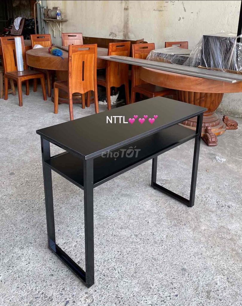 Bàn Làm Nail Full Đen d80. Mua bán Bàn ghế tại Huyện Hóc Môn Tp Hồ Chí Minh được đăng bởi NỘI THẤT VĂN PHÒNG TUẤN KIỆT hình 1