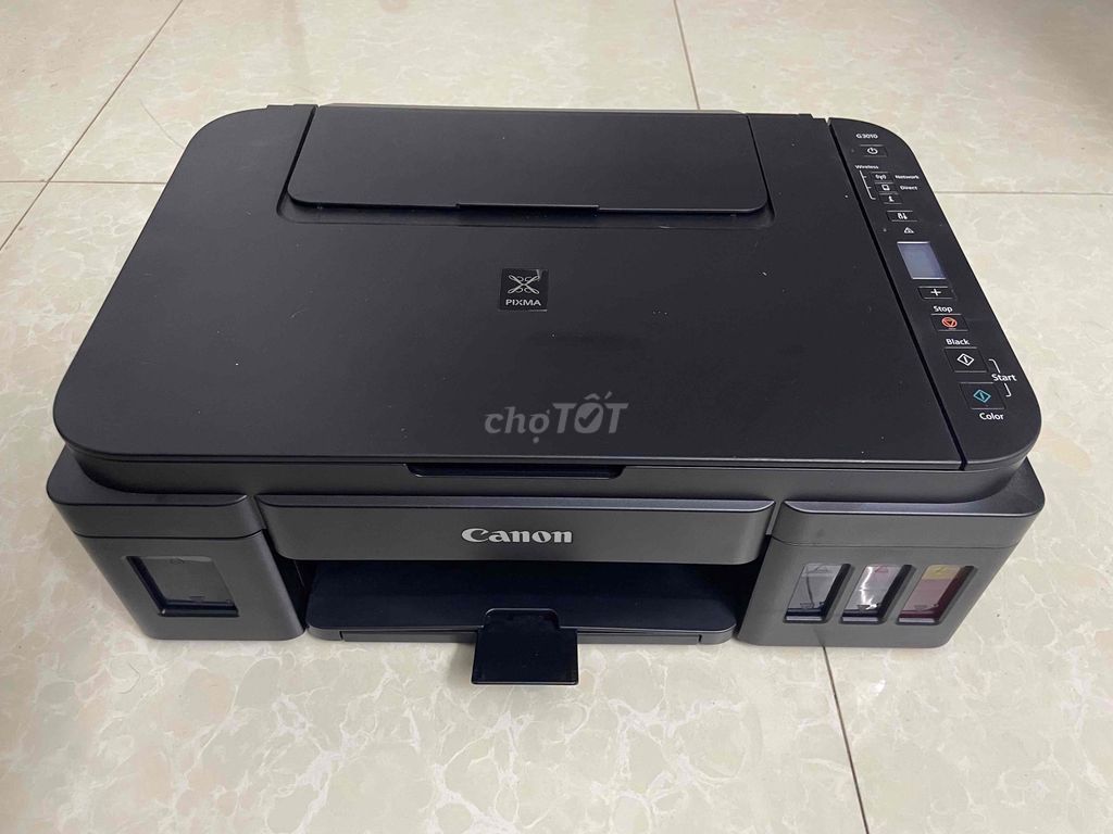 Máy in Cannon G3010 màu Đen, tình trạng như mới. Mua bán Đồ dùng văn phòng tại Quận Đống Đa Hà Nội được đăng bởi buonnhuthuy the hình 1