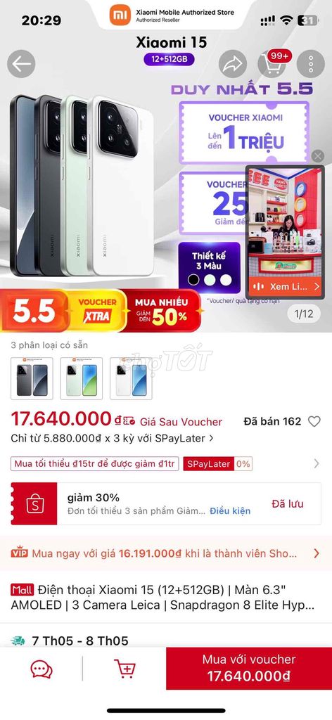 Xiaomi 15 512GB Xanh lá/Đen. Mua bán Điện thoại tại Quận 1 Tp Hồ Chí Minh được đăng bởi Tô Thị Thanh Thúy hình 1