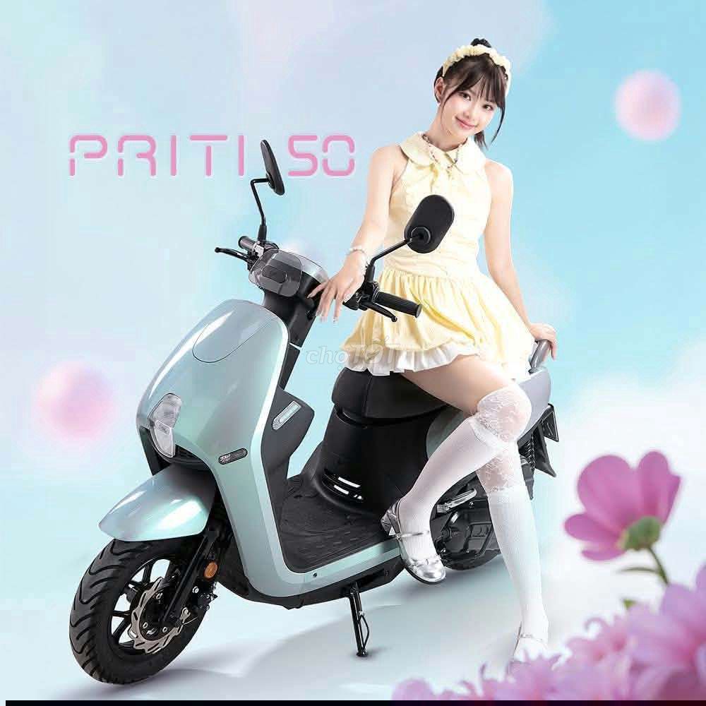 🌈 TPHCM SYM PRITI50cc bs Tphcm.. odo 7000km🥰