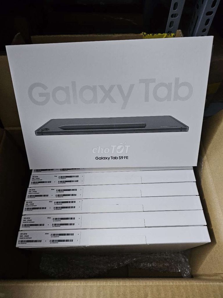 Samsung tab s9fe s9 fe 8.256 new bh 12thang