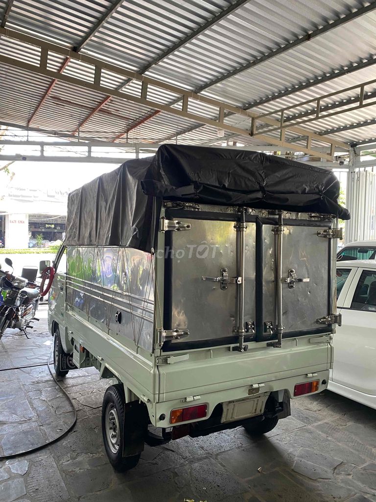 thaco towner thùng kèo bạc như mới. Mua bán Xe tải, xe ben tại Thành phố Mỹ Tho Tiền Giang được đăng bởi Thắng Ôtô Cũ hình 3