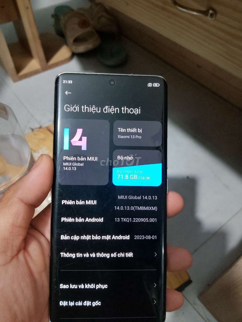 Xiaomi 13 Pro 8/128GB xách tay full zin