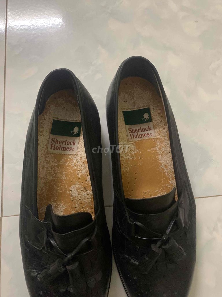 Giày lười nam Sherlock Holmes da bê. Mua bán Giày dép tại Thành phố Thái Bình Thái Bình được đăng bởi Phương Vy hình 1