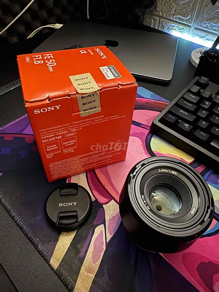 Lens Sony FE 50mm f/1.8 còn mới 100% fullbox