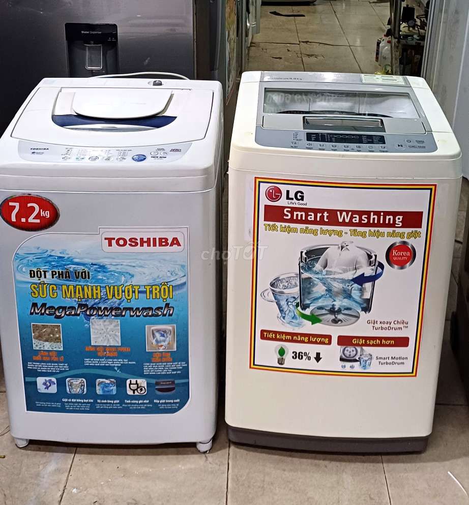 Máy giặt toshiba 7.2kg bảo hành 3 tháng