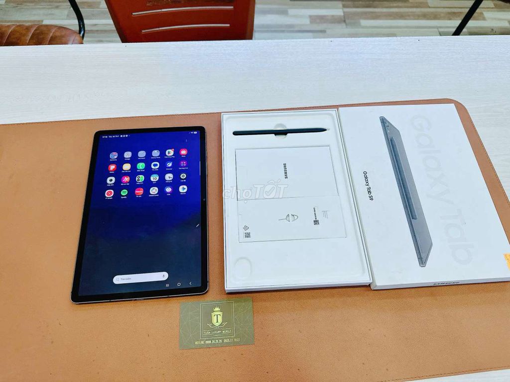Samsung Tab S9 Gray 128G Wifi fullbox có Trả Góp. Mua bán Máy tính bảng tại Quận Hải Châu Đà Nẵng được đăng bởi Hoàng Anh Tuấn hình 1