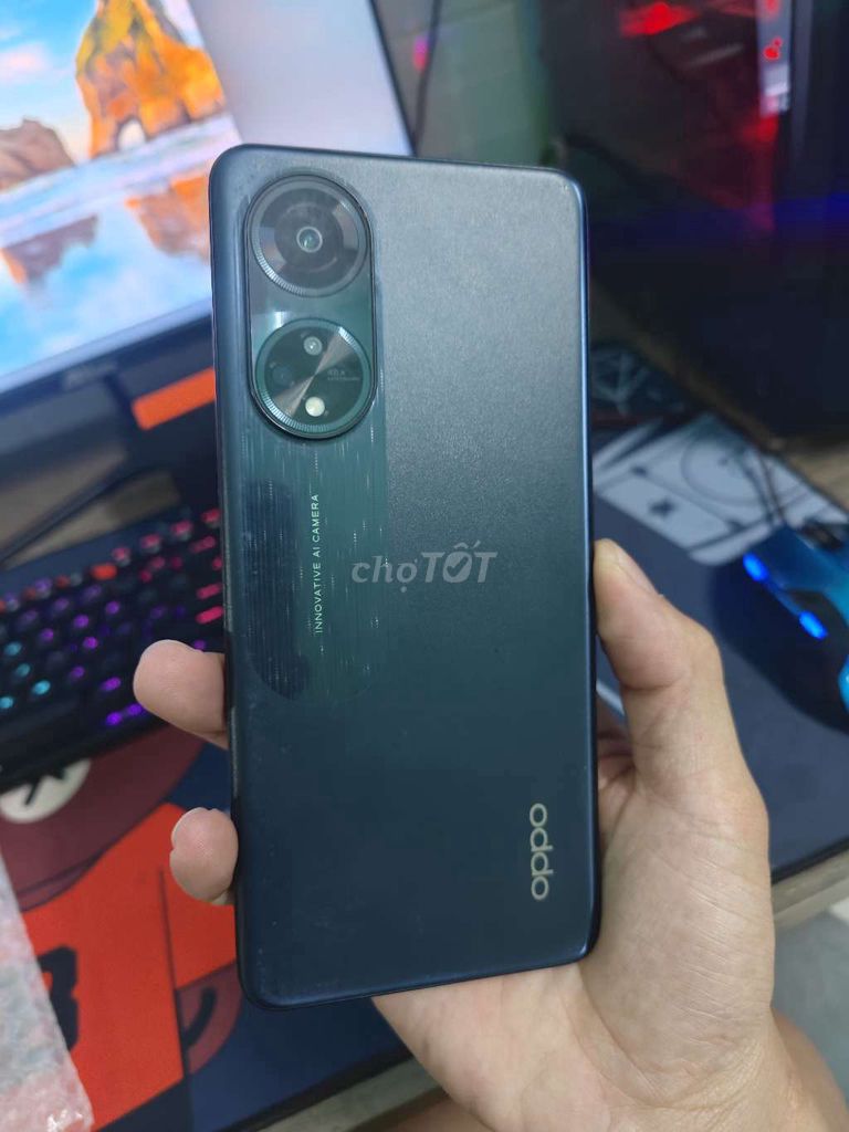 Oppo A98 5G 256GB Đen. Mua bán Điện thoại tại Quận Thanh Khê Đà Nẵng được đăng bởi FUKIE Điện thoại cũ giá rẻ đà nẵng hình 1
