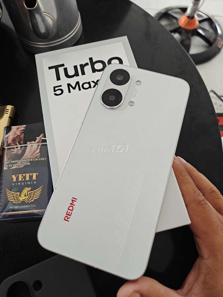 Xiaomi Redmi Turbo 5 Max 12GB/256GB Trắng. Mua bán Điện thoại tại Quận Cái Răng Cần Thơ được đăng bởi Ngân Long Trung hình 1