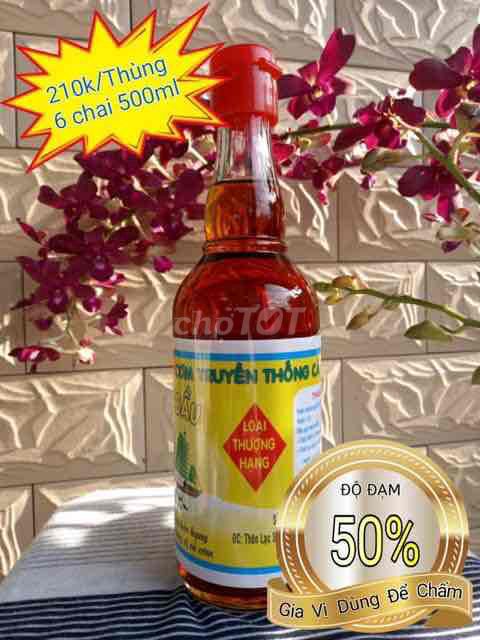 nước mắm truyền thống BÉ BẦU Cà Ná Ninh Thuận 210K