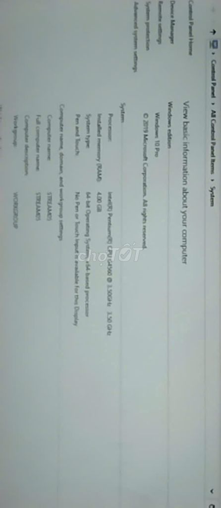 SAMA Pentium G4560 4GB/128GB Đen. Mua bán Máy tính để bàn tại Quận Tây Hồ Hà Nội được đăng bởi Hong Chu hình 1