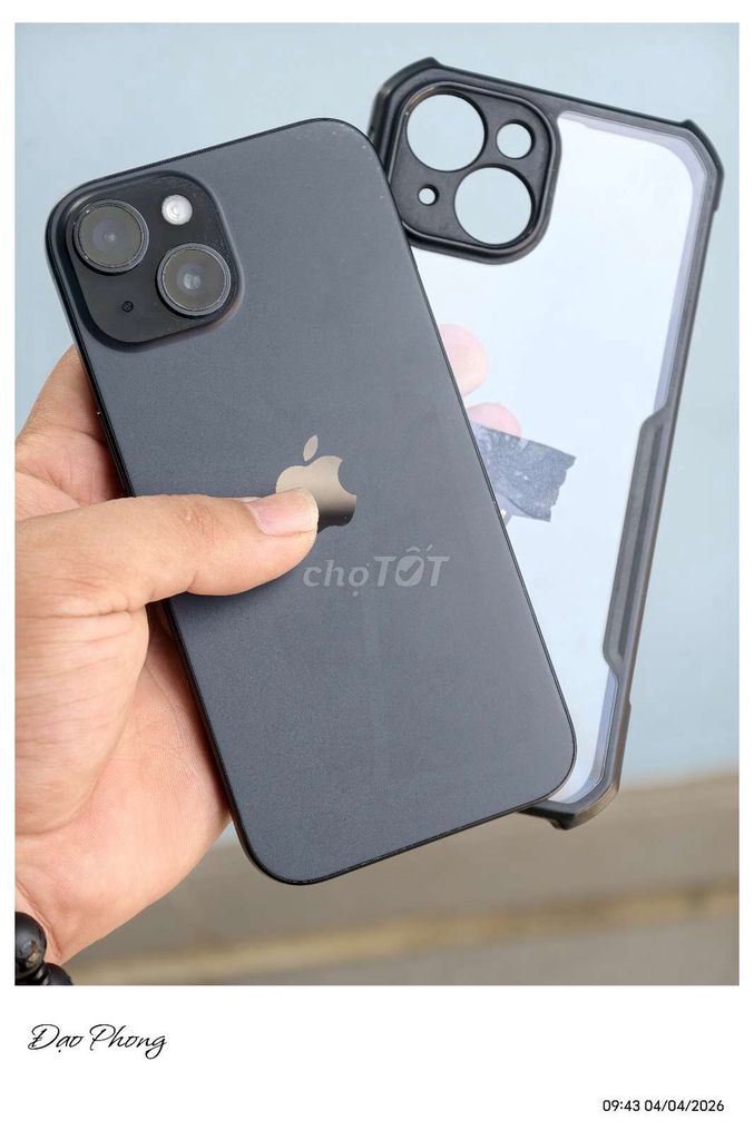 Apple iPhone 15 128GB Đen. Mua bán Điện thoại tại Huyện Củ Chi Tp Hồ Chí Minh được đăng bởi Đạo Phong hình 1