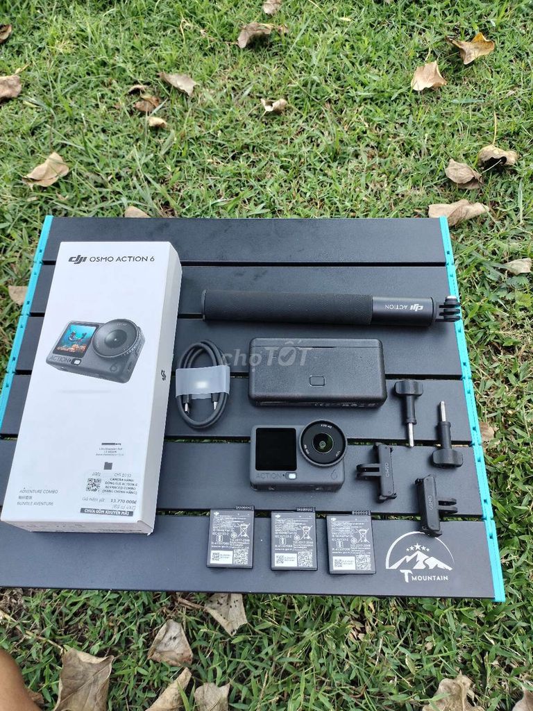 Camera hành động DJI Osmo Action 6 Đen. Mua bán Máy ảnh, Máy quay tại Huyện Củ Chi Tp Hồ Chí Minh được đăng bởi KHẦY ACTION  hình 1
