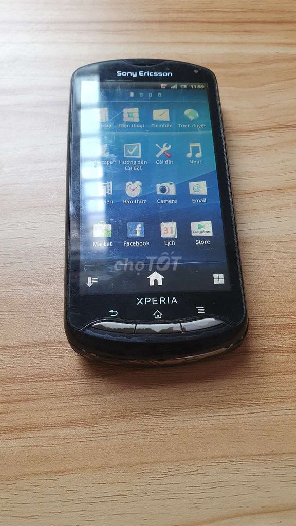 Sony Ericsson Xperia Pro MK16i Đen Đã sử dụng. Mua bán Điện thoại tại Quận Bình Tân Tp Hồ Chí Minh được đăng bởi Thuận Nguyễn hình 1