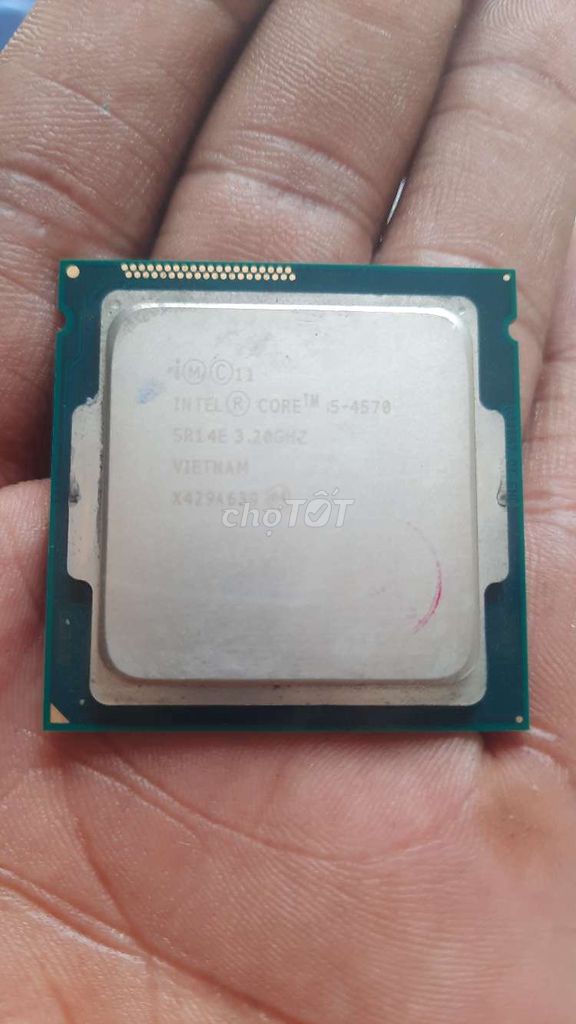 CPU Intel Core i5 4570 3.20GHz Like New. Mua bán Linh kiện (RAM, Card...) tại Quận Bình Thạnh Tp Hồ Chí Minh được đăng bởi 609 PC hình 1