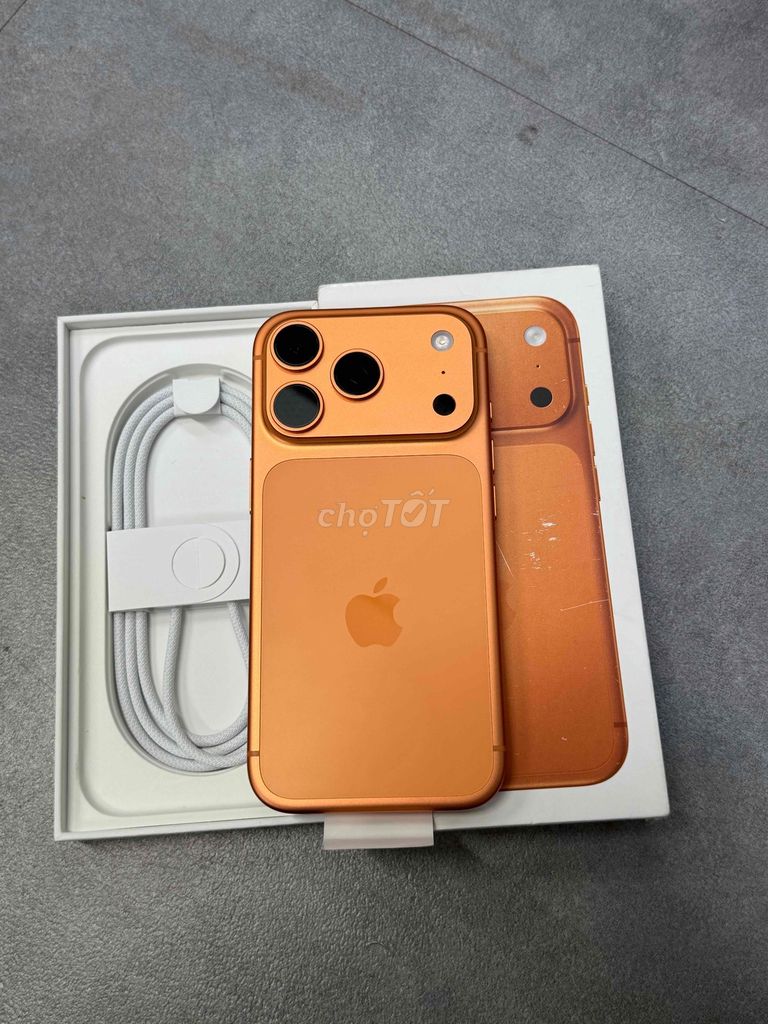 iPhone 17 Pro 256GB Cam Mới BH 12/2026 0Ls chưa SD. Mua bán Điện thoại tại Quận 10 Tp Hồ Chí Minh được đăng bởi Táo Tốt Apple  hình 1