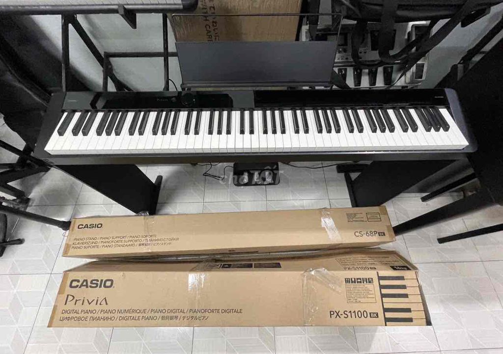 Piano điện Casio Privia PX-S1100 BK Đen 88 phím cũ. Mua bán Nhạc cụ tại Quận 12 Tp Hồ Chí Minh được đăng bởi Mua Bán đàn Organ hình 1