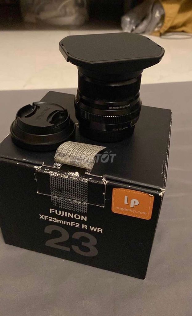 Ống kính Fujifilm XF23mmF2 R WR Đen. Mua bán Máy ảnh, Máy quay tại Quận 7 Tp Hồ Chí Minh được đăng bởi Flynn hình 1
