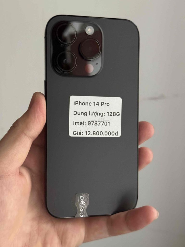 iPhone 14 Pro 128GB Đen máy đẹp keng. Mua bán Điện thoại tại Thành phố Buôn Ma Thuột Đắk Lắk được đăng bởi Nguyễn Hoàng hình 1
