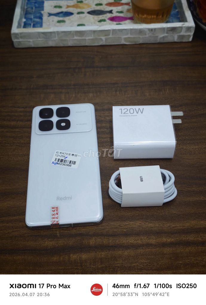 Redmi K70 Ultra 12/256 Trắng sạc 120w có ship COD. Mua bán Điện thoại tại Quận Hoàng Mai Hà Nội được đăng bởi Trần Ngọc Hiếu hình 1