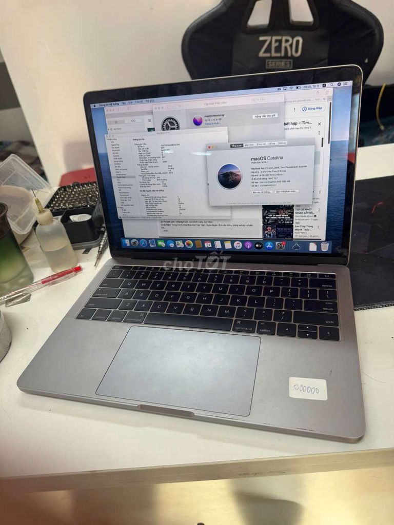 Apple MacBook Pro 2016 i5 8GB/512GB Xám. Mua bán Laptop tại Quận Gò Vấp Tp Hồ Chí Minh được đăng bởi Chí Hướng Group  hình 1
