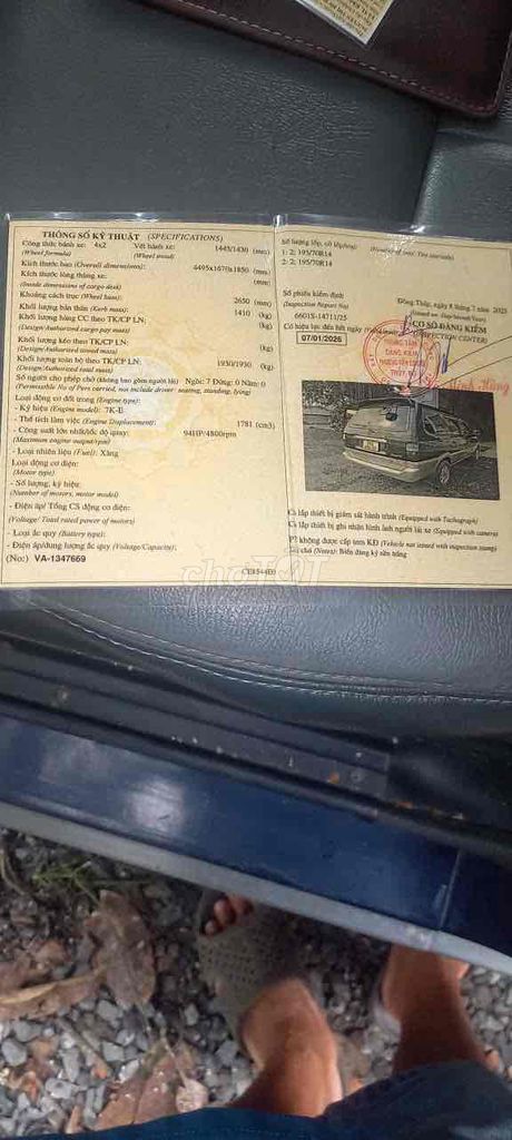 Toyota Zace 2000 GL. Mua bán Ô tô tại Thành phố Cao Lãnh Đồng Tháp được đăng bởi Sơn Võ hình 8