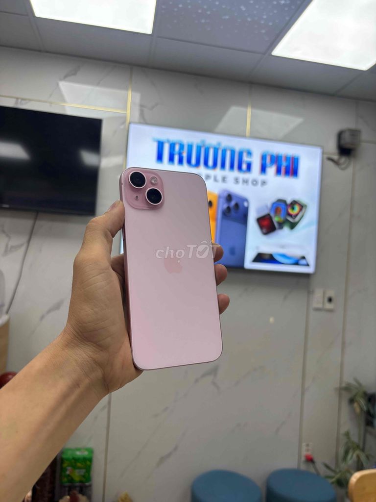 Apple iPhone 15 Plus 128GB Hồng. Mua bán Điện thoại tại Quận Sơn Trà Đà Nẵng được đăng bởi Diễm Diễm hình 1