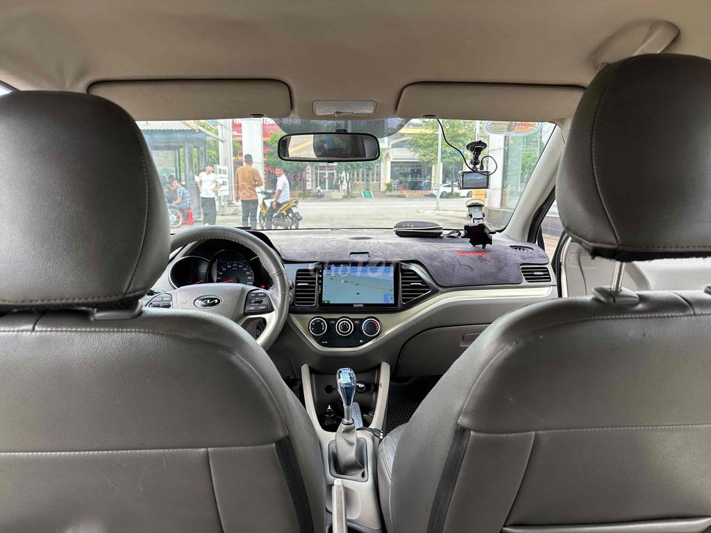 Kia Morning 2015 1.25 MT mua về chỉ việc chạy. Mua bán Ô tô tại Thành phố Uông Bí Quảng Ninh được đăng bởi Toàn Phương Computer hình 7