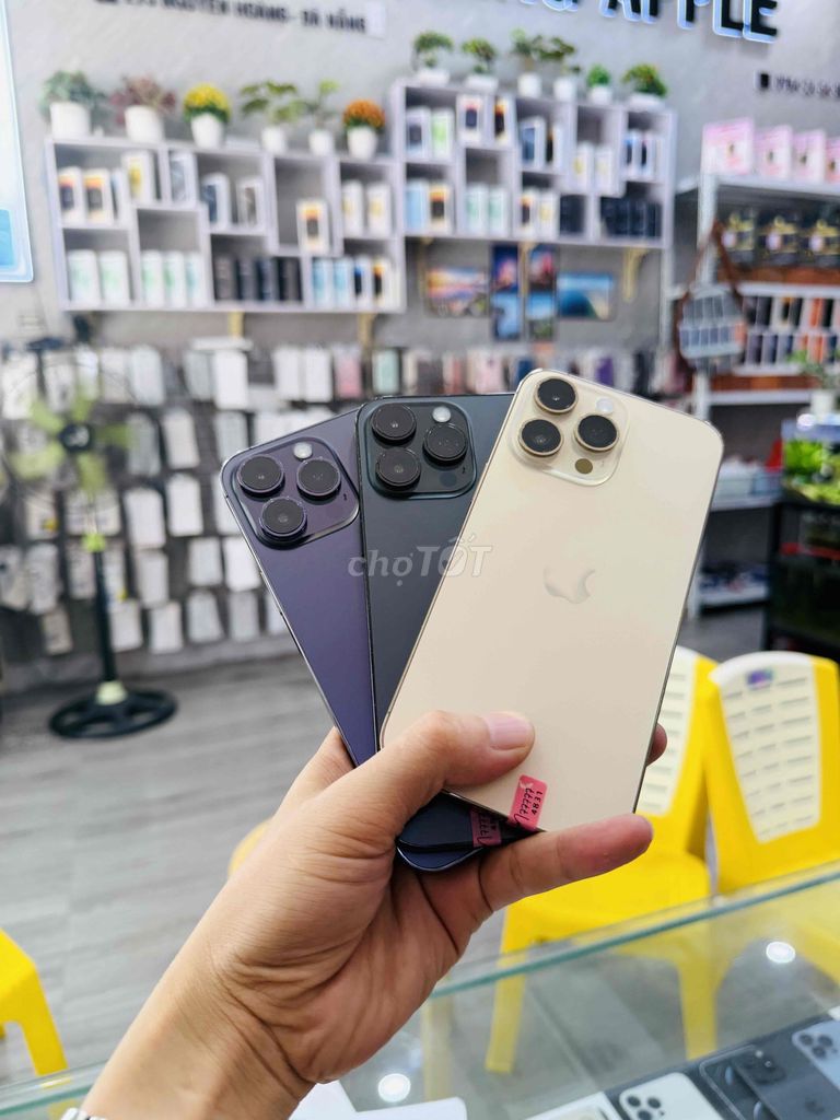 Apple iPhone 14 Pro Max 512GB full zin keng 99,99%. Mua bán Điện thoại tại Quận Hải Châu Đà Nẵng được đăng bởi Hoàng Táo 273 Nguyễn Hoàng Đà Nẵng hình 1