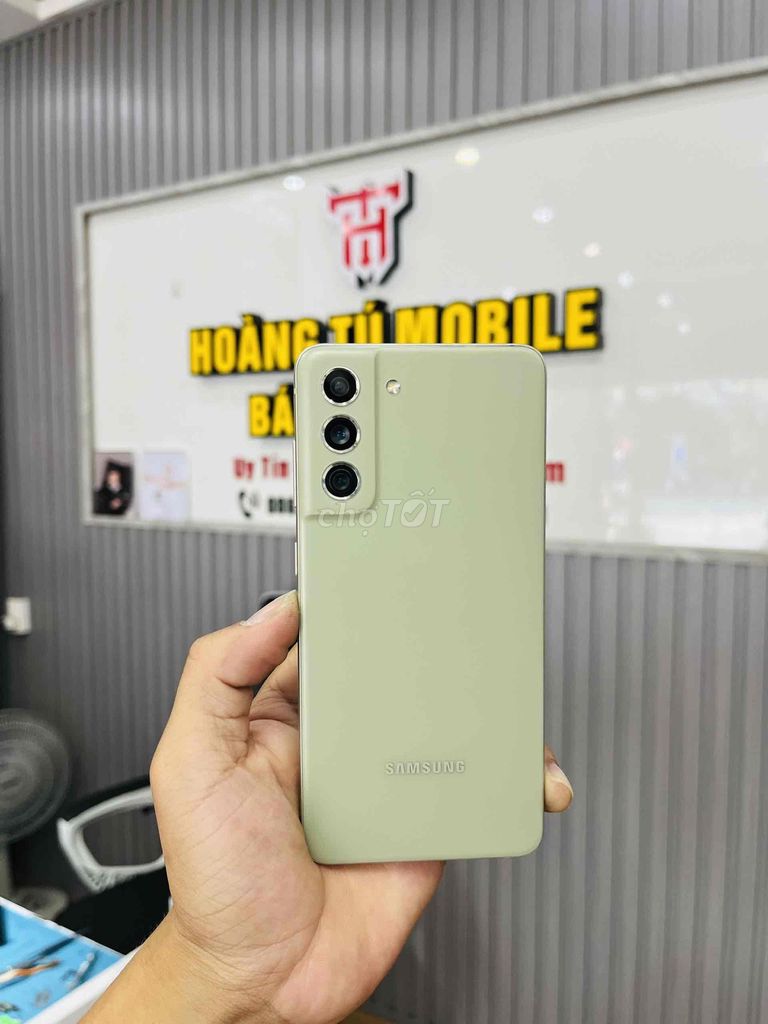 Samsung S21 FE 5G Xanh. Mua bán Điện thoại tại Quận Liên Chiểu Đà Nẵng được đăng bởi Hoàng Tú Mobile hình 1