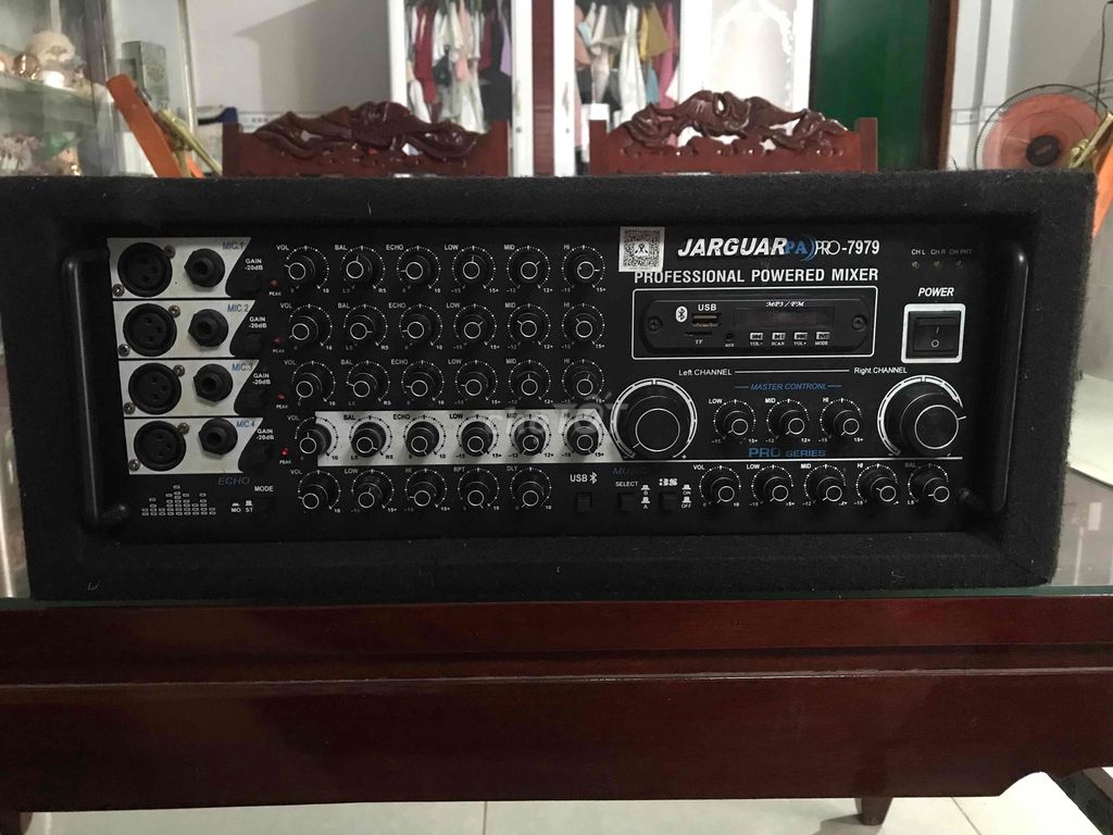 Amply JARGUAR PRO-7979 Bluetooth Đen. Mua bán Tivi, Âm thanh tại Huyện Đất Đỏ Bà Rịa - Vũng Tàu được đăng bởi Thiện Lành hình 1