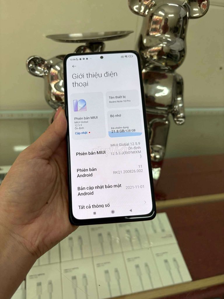 Xiaomi Redmi Note 10 Pro Đồng 128GB. Mua bán Điện thoại tại Thành phố Sa Đéc Đồng Tháp được đăng bởi Anh Tuấn  hình 1