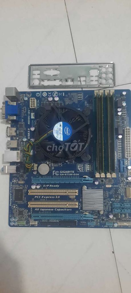 Mainboard B75 i5-2400 8GB 4 khe RAM Đã sử dụng. Mua bán Linh kiện (RAM, Card...) tại Quận 12 Tp Hồ Chí Minh được đăng bởi Nội Thất Ngôi Nhà Xanh  hình 1