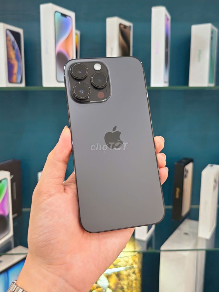 iPhone 14 Pro Max 256GB Đen - Zin Áp - Có Khay Sim. Mua bán Điện thoại tại Quận Phú Nhuận Tp Hồ Chí Minh được đăng bởi TYMO Việt Nam hình 1