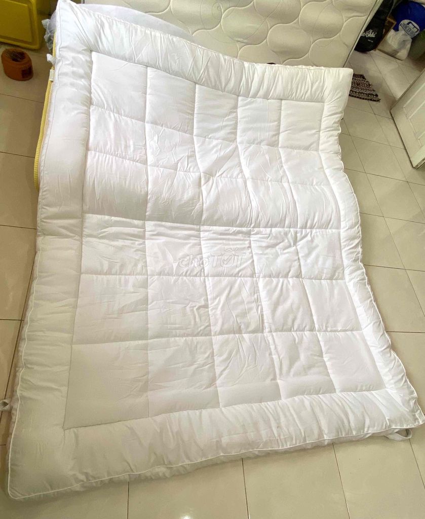 Topper chính hãng Everon 1m6 x 2m, dày 7cm. Mua bán Giường, chăn ga gối nệm tại Quận 5 Tp Hồ Chí Minh được đăng bởi Linh hình 1