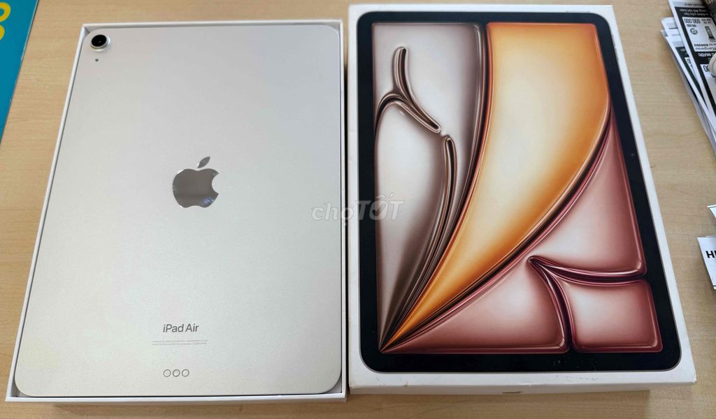 IPAD AIR 6 M2 11 inch WIFI 128GB: ĐẸP 99% PIN 100%