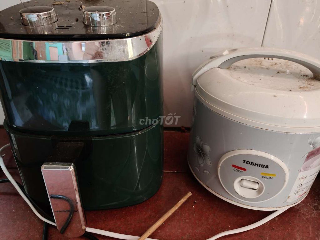 Nồi cơm điện Toshiba Xám trắng. Mua bán Bếp, lò, đồ điện nhà bếp tại Thành phố Mỹ Tho Tiền Giang được đăng bởi tien vo quoc hình 1