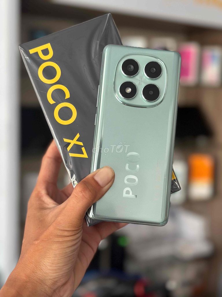 Poco X7 5G 8/256GB Like new 99,9% (sạc 03 lần). Mua bán Điện thoại tại Quận Ninh Kiều Cần Thơ được đăng bởi NP Store hình 1