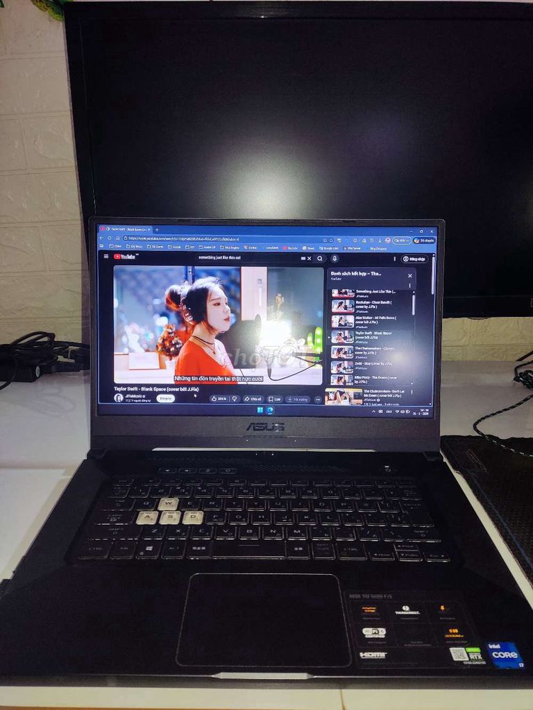 Laptop Asus - i7 11th, 16GB/512GB, Vga 3060 6GB. Mua bán Laptop tại Huyện Dầu Tiếng Bình Dương được đăng bởi Điện Tử Dầu Tiếng hình 1