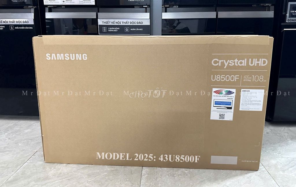 TV. SMART 4K 43 inch SAMSUNG. MODEL 2025: 43U8500F. Mua bán Tivi, Âm thanh tại Quận 8 Tp Hồ Chí Minh được đăng bởi Trần Thiện Đạt hình 1
