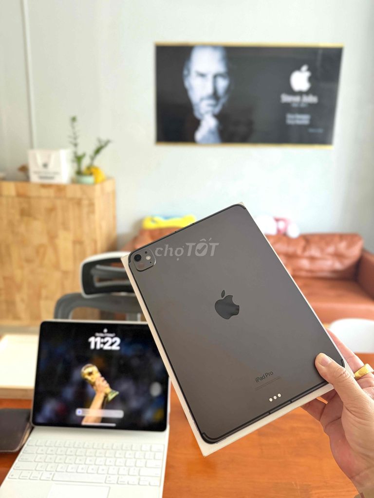 Apple iPad Pro M4 11 inch 512GB Xám. Mua bán Máy tính bảng tại Quận Ninh Kiều Cần Thơ được đăng bởi Quang Thanh Apple Store hình 1