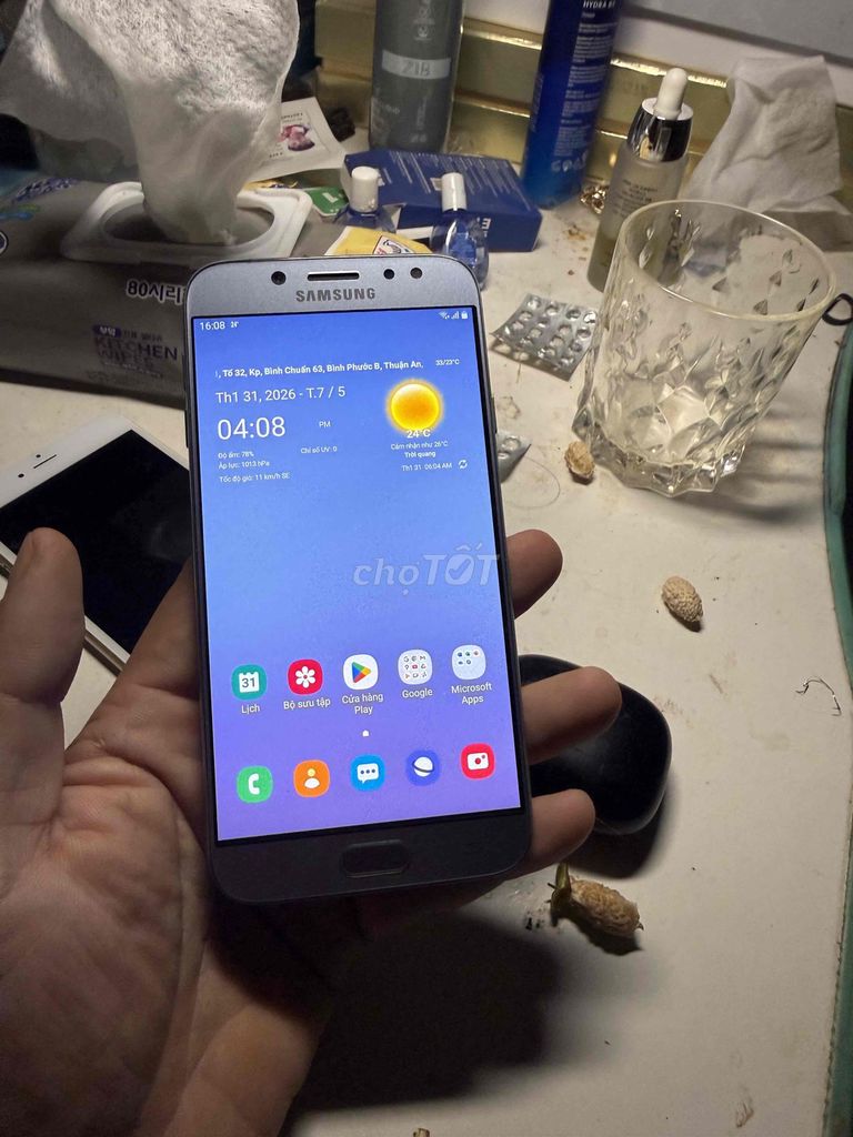 Điện thoại Samsung màu Xám. Mua bán Điện thoại tại Thành phố Thuận An Bình Dương được đăng bởi Tâm bùi hình 1