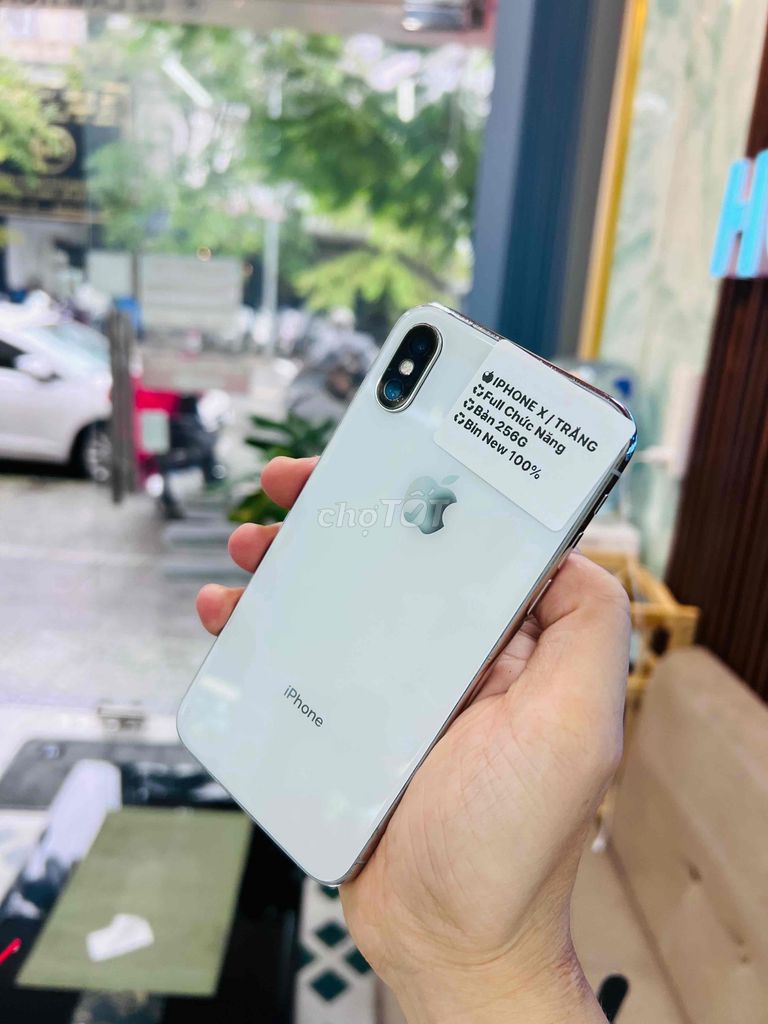 🍎IPHONE X / QT màu trắng / Bản 256G