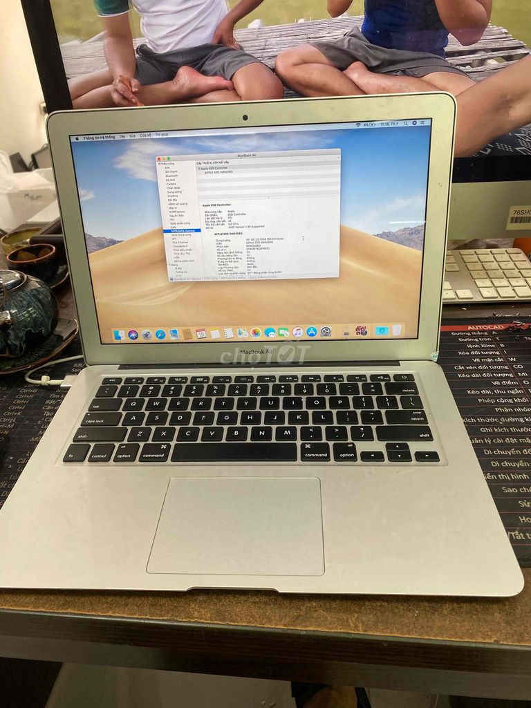 macbook air 2014 i7 ram 8 ssd 256 màn 13 inh